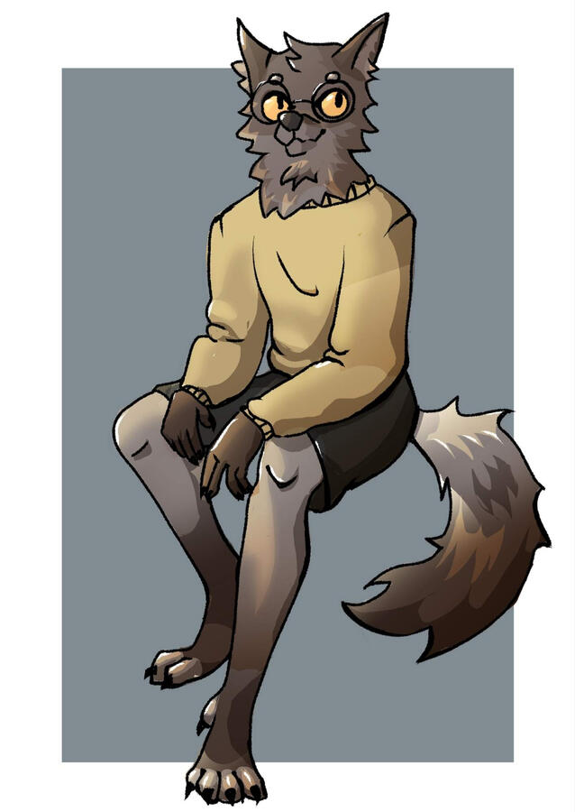 Wolf character 1