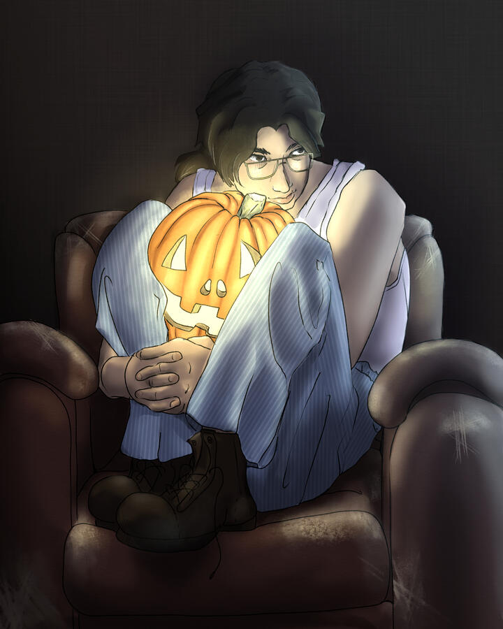 Halloween self portrait