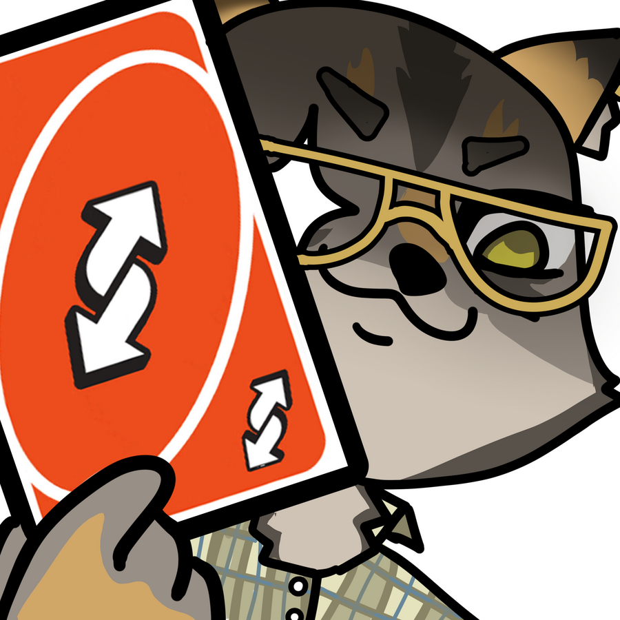 Reverse card character Reverse card character